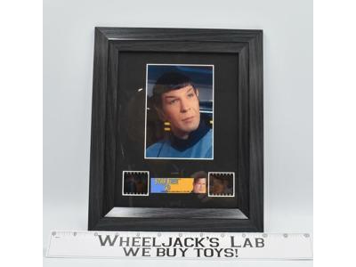 Spock Star Trek Special Edition Movie Film Cells Framed Set of 2