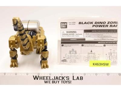 Black Dino Zord Morphin Power Rangers Dino Thunder 2003 Bandai Action Figure