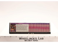 Rumble Action Figure Tech Spec 1984 Vintage Hasbro G1 Transformers