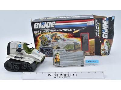 Triple T With Box G.I. Joe 1986 ARAH Hasbro Vintage Vehicle Action Figure