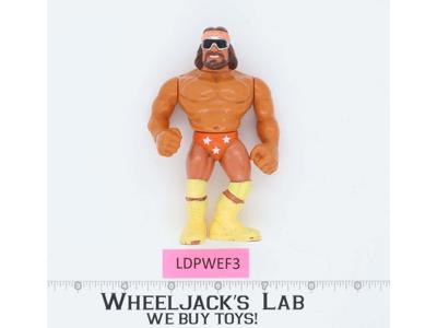 Macho Man Randy Savage 100% Complete 1990 WWF Wrestling Hasbro Vintage Figure
