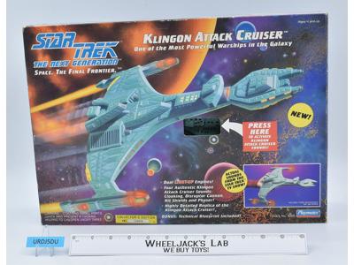 Klingon Attack Cruiser Star Trek The Next Generation 1992 Playmates