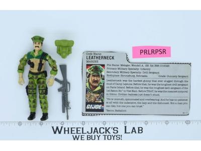 Leatherneck V1 100% Complete G.I. Joe 1986 Hasbro Vintage Action Figure