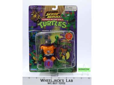 Rhinoman Teenage Mutant Ninja Turtles TMNT 1994 Playmates NEW MOSC SEALED
