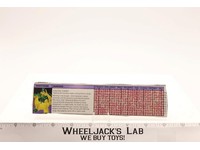 Barrage Action Figure Tech Spec 1985 Vintage Hasbro G1 Transformers