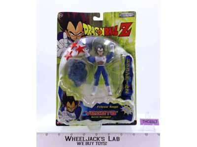 Vegeta Battle Damaged Frieza Saga Dragon Ball Z 2004 Jakks Pacific MOSC SEALED