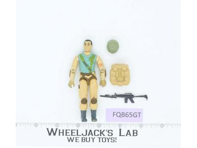 Airborne V1 100% Complete G.I. Joe 1983 Hasbro Vintage Action Figure