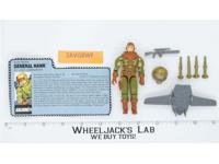General Hawk V1 100% Complete G.I. Joe 1991 Hasbro Vintage Action Figure