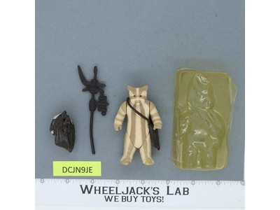 Logray Ewok 100% Complete Star Wars ROTJ 1983 Vintage Kenner NO REPRO