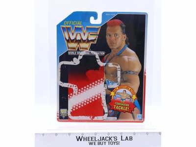 Tatanka WWF Cardback 1992 Hasbro Vintage Action Figure