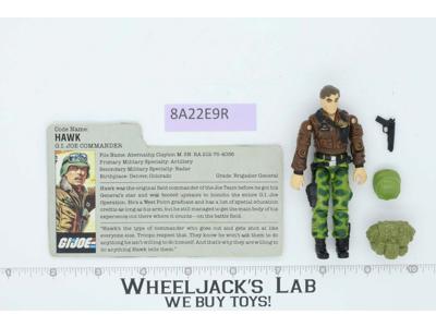 Hawk V2 100% Complete G.I. Joe 1986 Hasbro Vintage Action Figure