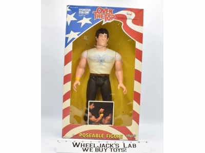 Sylvester Stallone 16" Lincoln Hawks Over The Top  MIB NRFB 1986 Lewco Figure