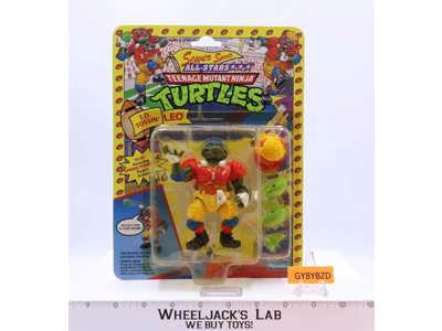 T.D. Tossin' Leo Teenage Mutant Ninja Turtles Sewer Sports TMNT Playmates SEALED