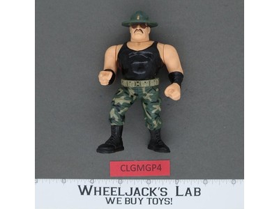 Sgt. Slaughter 100% Complete WWF WWE Wrestling 1991 Hasbro Vintage Action Figure