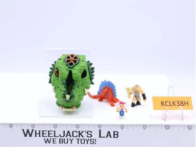 Horror Heads Kronosaur 100% Complete 1992 Mighty Max Bluebird Toys Mini Playset