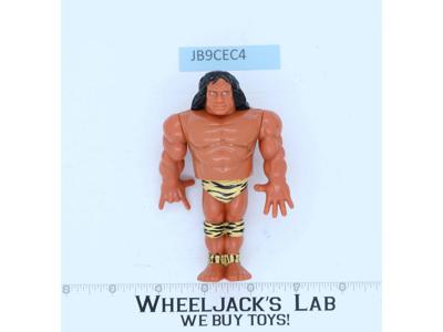 Superfly Jimmy Snuka WWF WWE Hasbro Wrestling 1991 Titan Sports Vintage Figure