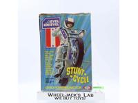 Evel Knievel Stunt Cycle With Box 1973 Ideal Toy Vintage Action Figure