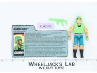 Rapid Fire V1 100% Complete G.I. Joe 1990 Hasbro Vintage Action Figure