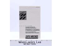 Super Nintendo SNES Consumer Information and Precautions Booklet Only USA/ CAN