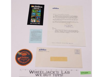 Activision Commander Federation of Laser Blasters Embroidered Patch + Letter