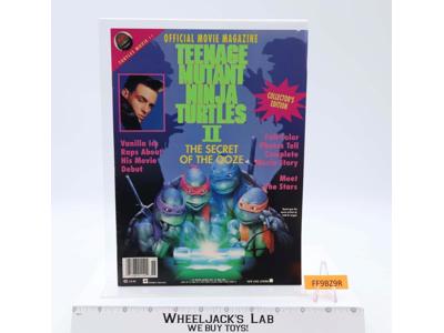 Teenage Mutant Ninja Turtles II Secret Of The Ooze Official Movie Magazine