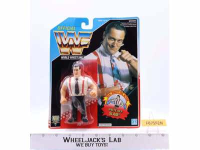 IRS Irwin R Schyster WWF Wrestling 1992 Hasbro Action Figure NEW MOSC SEALED