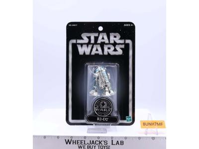 R2-D2 Star Wars Silver Anniversary 2002 Hasbro Action Figure NEW SEALED