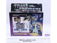 Soundwave & Buzzsaw W/ Box & Insert 1985 Vintage G1 Transformers Action Figure