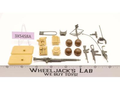 Lot Battle Gear Accessory Pack 1 Set 18 1984 Weapons G.I. Joe Vintage