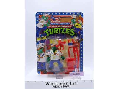 Midshipman Mike Teenage Mutant Ninja Turtles TMNT 1991 MOSC Military NEW Sealed