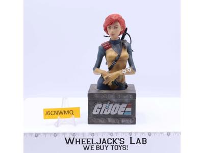 Scarlett Mini Bust Statue GI Joe 2003 Hasbro Palisades #895/2160