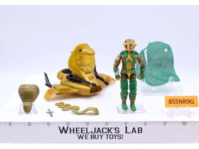 Air Chariot W/Serpentor 100% Complete G.I. Joe 1986 Hasbro Action Figure Vehicle
