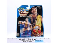 Razor Ramon PURPLE TRUNKS WWF Wrestling Blue Card 1994 Hasbro Figure MOSC New