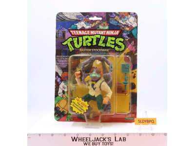 Baxter Stockman Teenage Mutant Ninja Turtles TMNT 1989 Playmates MOSC Unpunched