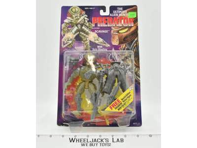Scavage Predator Ultimate Alien Hunter 1993 Kenner Action Figure NEW MIB