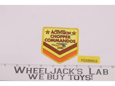 Activision Chopper Commandos 1980's Atari Embroidered Patch, Unused