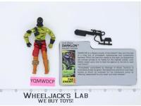 Darklon V1 100% Complete 1989 G.I. Joe Hasbro Vintage Action Figure