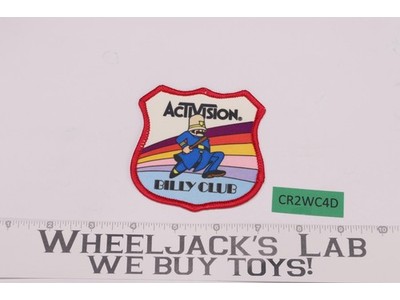 Activision Billy Club 80's Atari Embroidered Patch, Unused