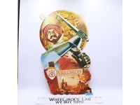 Warlords Die-Cut Cardstock Poster W/ Eyelet Double Sided Atari 1982 Vintage