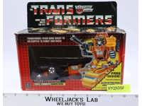 Sandstorm 100% Complete W/Box 1986 Vintage Hasbro G1 Transformers Action Figure