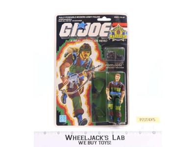 Footloose GI Joe Slaughter's Marauders 1989 Hasbro Figure NEW MOSC SEALED