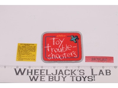 Activision Toy Trouble-Shooters 1980 Atari Embroidered Patch, Unused