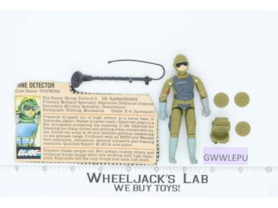Tripwire V1 100% Complete G.I. Joe 1983 Hasbro Vintage Action Figure