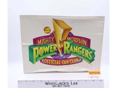 Official Fan Club Box W/ Some Content Mighty Morphin Power Rangers 1994 Bandai