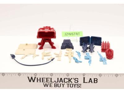 Lot Battle Gear Accessory 4 Set 8 Complete 1986 Weapons G.I. Joe Vintage