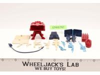 Lot Battle Gear Accessory 4 Set 8 Complete 1986 Weapons G.I. Joe Vintage
