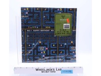 Pac-Man 8.3sq ft Gift Wrap Wrapping Paper 1980s Ambassador Hallmark NEW SEALED