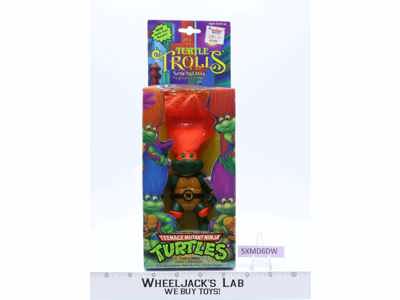 Turtle Troll Mike's Weapons Teenage Mutant Ninja Turtles TMNT 1992 MISB