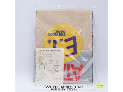 E.T. The Video Game Cardboard Store Display 1982 Atari Vintage NEW Unassembled