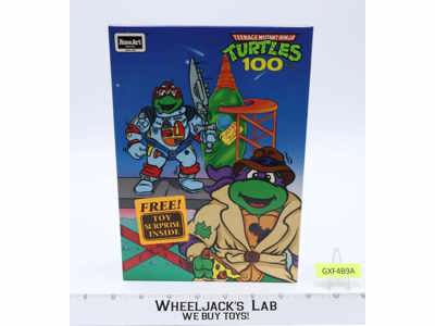 Ready for Takeoff Teenage Mutant Ninja Turtles 1990 Rose Art Puzzle W/Toy Inside